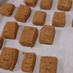 簡単☆米粉と豆腐の厚焼ききな粉クッキー。