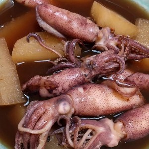 豆イカで 大根とイカの煮物 レシピ 作り方 By おれんじでびる クックパッド 簡単おいしいみんなのレシピが359万品