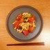 簡単！小松菜とトマトの卵炒め♪