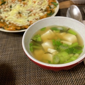 ３分で激ウマ セロリの葉の中華スープ レシピ 作り方 By ふくみみ04 クックパッド 簡単おいしいみんなのレシピが360万品