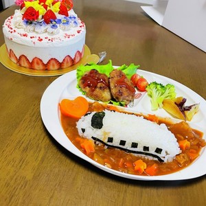 お誕生日 新幹線プレート レシピ 作り方 By Suzu Hina クックパッド 簡単おいしいみんなのレシピが360万品