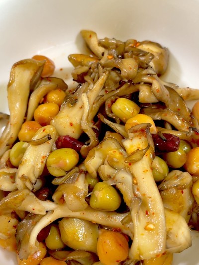 ズッキーニとひよこ豆とキノコの詰め物のレシピ