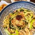 小松菜と舞茸の和風パスタ