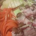 カラフル野菜のクリーミー鍋