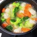 冷凍鶏団子で簡単！野菜スープ☆