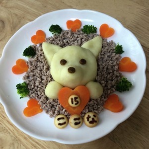 キャラ弁 チワワ 犬 レシピ 作り方 By ララペ クックパッド 簡単おいしいみんなのレシピが360万品