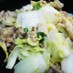 豚肉と白菜しめじの味噌マヨ炒め