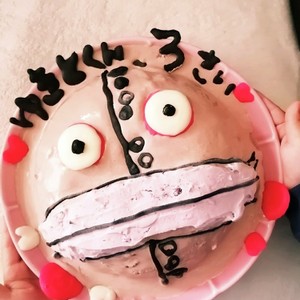 キャラケーキ だだんだん 立体ケーキ レシピ 作り方 By Mariッぺ クックパッド 簡単おいしいみんなのレシピが365万品