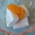 ビワの種で簡単、杏仁豆腐風味の『牛乳羹』