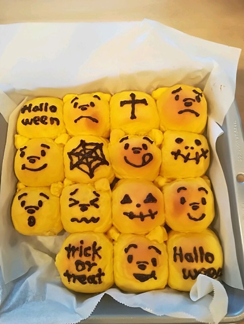 ちぎりパン&おばけロリースパン☆ハロウィン