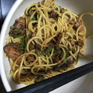 サバ缶ガーリックパスタ レシピ 作り方 By 赤紫芋介 クックパッド 簡単おいしいみんなのレシピが361万品