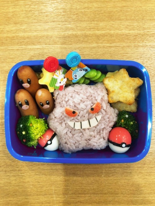 キャラ弁 ポケモン ゲンガー レシピ 作り方 By Kittymam08 クックパッド 簡単おいしいみんなのレシピが378万品