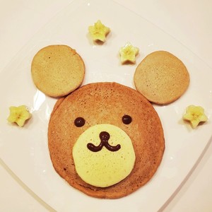 カワイイ クマのホットケーキ のつくれぽ クックパッド 簡単おいしいみんなのレシピが371万品