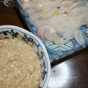 カワハギの肝の処理と味付け 刺身用 レシピ 作り方 By ももちゃんのれしぴ クックパッド 簡単おいしいみんなのレシピが368万品