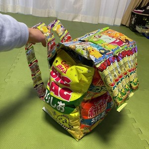 1500円以下で作れる お菓子リュック レシピ 作り方 By トトロ クックパッド 簡単おいしいみんなのレシピが371万品