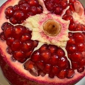 ざくろ Pomegranate の切り方 レシピ 作り方 By ほわいてぃーぬ クックパッド 簡単おいしいみんなのレシピが365万品