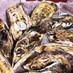 殻つき牡蠣のフライパン蒸し