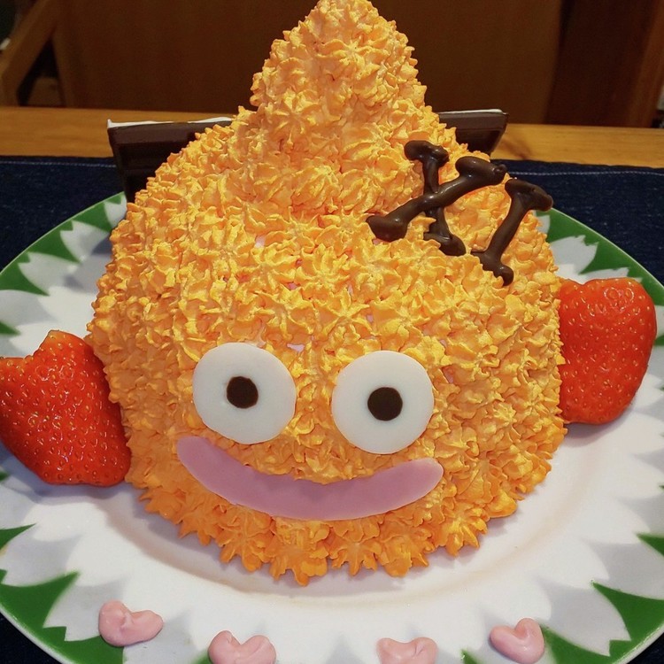 ドラクエ スライムの立体ケーキ レシピ 作り方 By メルちゃんlove クックパッド 簡単おいしいみんなのレシピが371万品