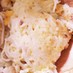 素麺リメイク☆香ばしチーズの簡単チヂミ。