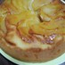 バター好きの炊飯器で作るリンゴのケーキ♡