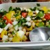 大豆と彩り野菜のチョップドサラダ