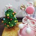 抹茶チョコフレークのクリスマスツリー☆