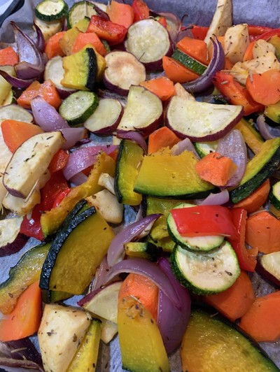 ロースト野菜盛り合わせのレシピ
