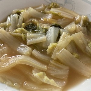 白菜だけ 白菜のクタクタ煮 レシピ 作り方 By 春茶丸 クックパッド 簡単おいしいみんなのレシピが364万品