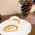 稲田さんのきび砂糖のロールケーキ