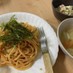 明太子バター醤油パスタ（1人分）