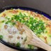 熱々ふわふわ♪豆腐＆卵の納豆グラタン