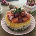 簡単✤ちらし寿司ケーキ　七夕❦誕生日