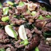 牛肉と小松菜のすき煮∞甘辛