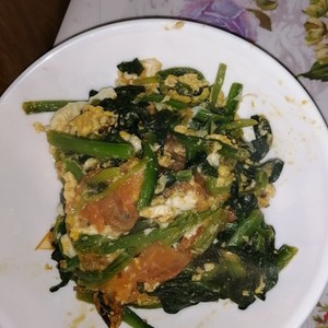 トマトとほうれん草の中華風たまご炒め レシピ 作り方 By リン スミレ クックパッド 簡単おいしいみんなのレシピが370万品