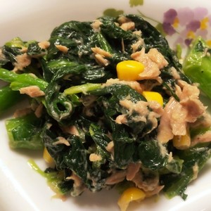 子どもモリモリ 小松菜とツナのサラダ レシピ 作り方 By さっちょママ クックパッド 簡単おいしいみんなのレシピが367万品
