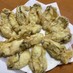 牡蠣の天ぷら・・焼き塩で