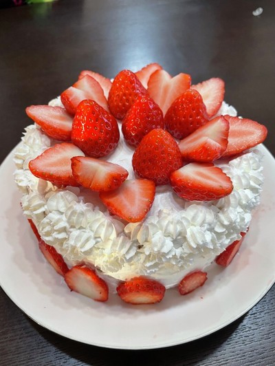 自家製イチゴのショートケーキのレシピ