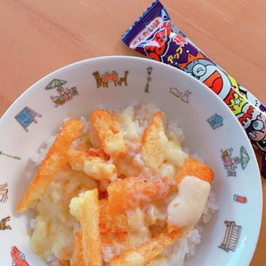 ジャンク飯の極み うまい棒で え レシピ 作り方 By Papikun クックパッド 簡単おいしいみんなのレシピが371万品