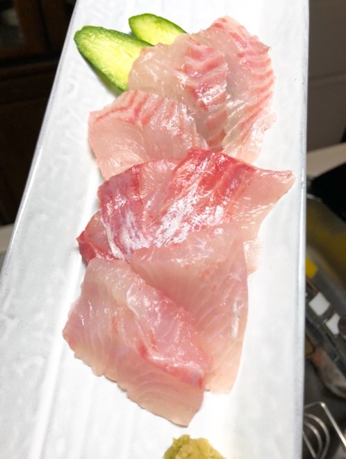 魚を捌こう 石鯛 石垣鯛の刺身編のつくれぽ クックパッド 簡単おいしいみんなのレシピが377万品