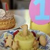 1歳誕生日♡赤ちゃんケーキ