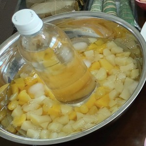 メントスで噴水フルーツポンチ レシピ 作り方 By おーさかや クックパッド 簡単おいしいみんなのレシピが371万品