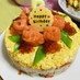 簡単✤ちらし寿司ケーキ　ひな祭り❦誕生日