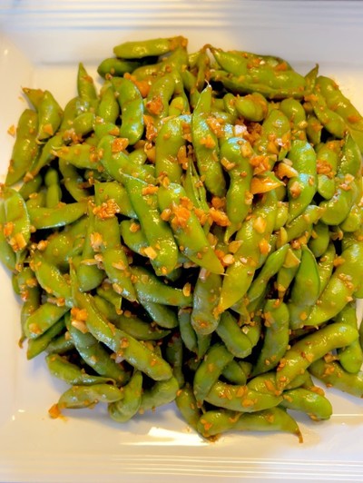 スパイシーガーリック枝豆のレシピ