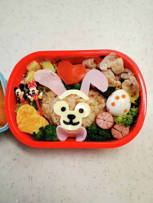 遠足お弁当キャラ弁ディズニーダッフィー レシピ 作り方 By きゃわいいチャチャ クックパッド 簡単おいしいみんなのレシピが375万品