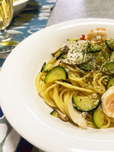 パスタとズッキーニのレシピ
