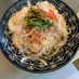 簡単！冷製パスタ風ツナトマト麺(ランチ)
