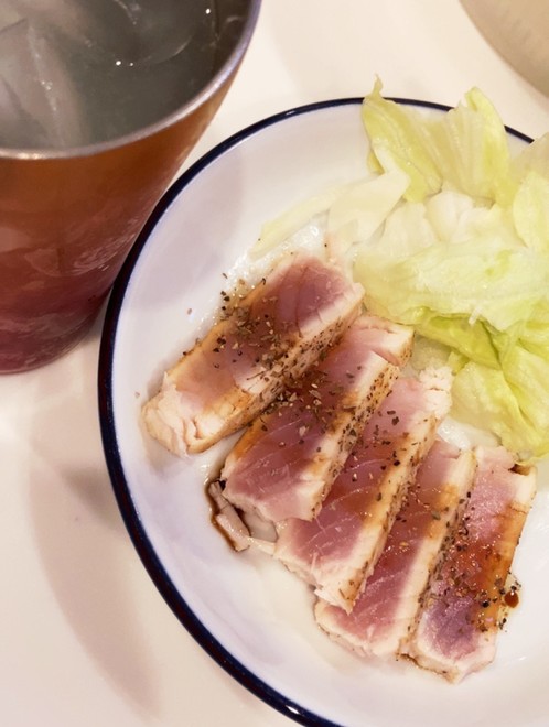 簡単 びんちょうマグロのレアステーキ レシピ 作り方 By Elky クックパッド 簡単おいしいみんなのレシピが375万品