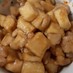 鶏肉と高野豆腐の揚げ煮