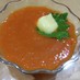 トマト缶&玉ねぎの冷凍マヨデコ冷製スープ