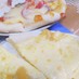 クワトロフォルマッジ４種チーズ米粉入ピザ